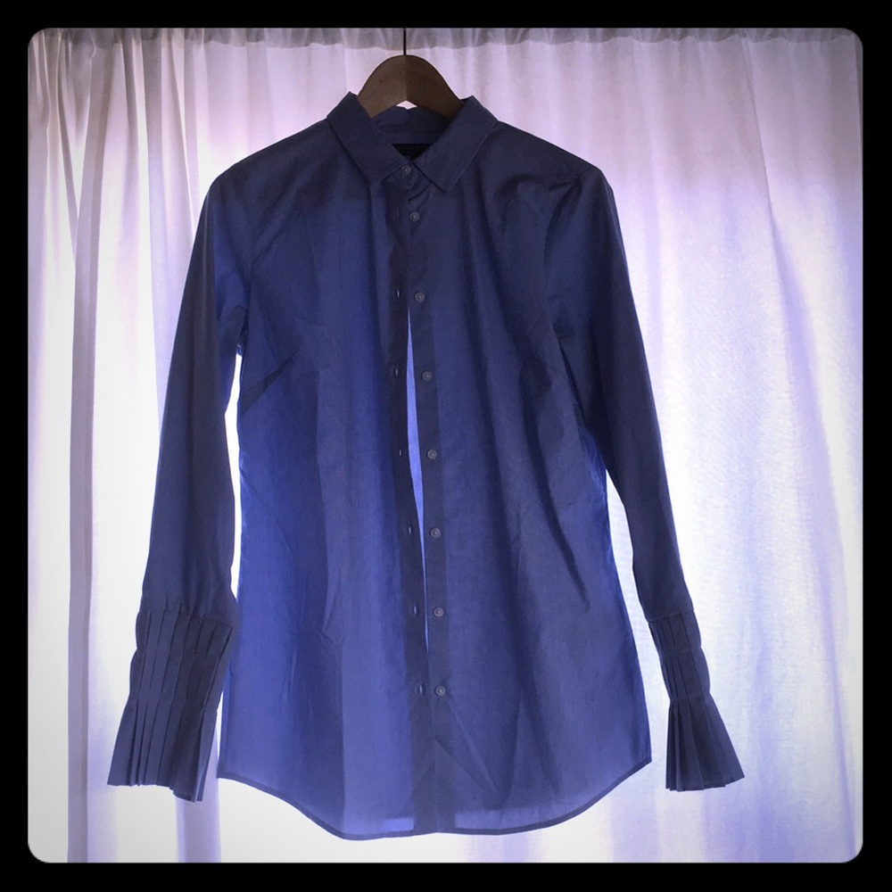 NWT Banana Republic Riley Shirt size 8 Tall